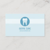 Tandheelkundige kliniek / tandarts visitekaartje (Achterkant)