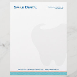 tandheelkundige kliniek | Tandartsdiensten Kantoor Briefhoofd