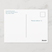 tandheelkundige kliniek van het tandheelkundig Afb Briefkaart (Achterkant)