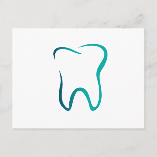 tandheelkundige kliniek van het tandheelkundig Afb Briefkaart (Voorkant)