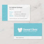 Tandheelkundige kliniek Visitekaartje (Voorkant / Achterkant)