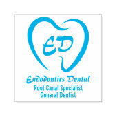 Tandheelkundige Logo Zelfinktende Stempel (Design)