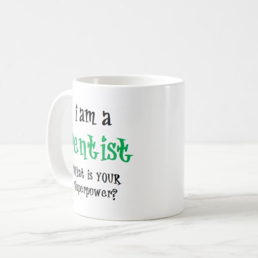 tandheelkundige Mok (Voorkant links)