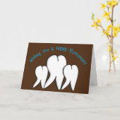 Tandheelkundige pensionering tand 2 kaart (Gele Bloem)