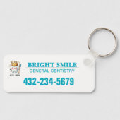 Tandheelkundige praktijk sleutelhanger (Voorkant)