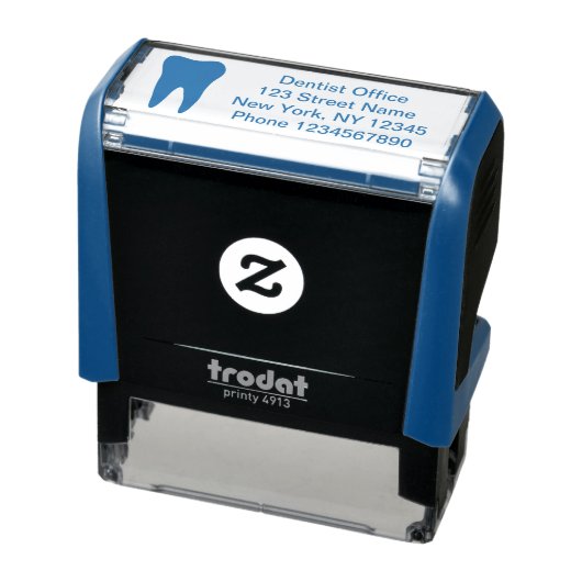 Tandheelkundige praktijk Tandheelkunde kantoor Tan Zelfinktende Stempel (Product)