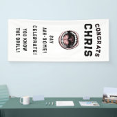 Tandheelkundige school afstudeerfeest banner (Beurs)