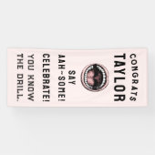 Tandheelkundige school afstudeerfeest banner (Horizontaal)