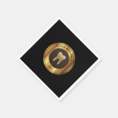 Tandheelkundige school Afstuderen servetten (Hoek)