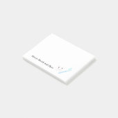 Tandheelkundige Slogan Post-it® Notes (Schuin)
