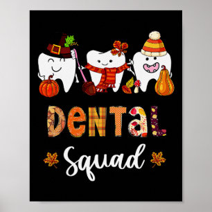 Tandheelkundige Squad Pompoenval verlaat tandarts  Poster