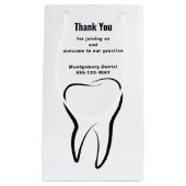 Tandheelkundige Tand Kliniek Medisch Klein Cadeauzakje (Voorkant)