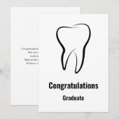 Tandheelkundige Tand Medische Grafische Tandheelku (Voorkant / Achterkant)