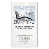 tandheelkundige | Tandarts Kantoor Magnetisch Visitekaartje (Voorkant Verticaal)