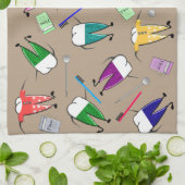 Tandheelkundige Tanden Theedoek (Gevouwen)