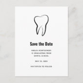 Tandheelkundige tandheelkunde Bewaar de datum Aankondigingskaart (Voorkant)