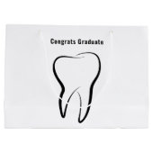 Tandheelkundige tandheelkunde kliniek medisch Afst Groot Cadeauzakje (Achterkant)