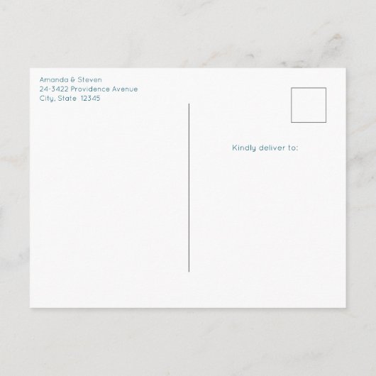 Tandheelkundige tandheelkunde medisch Afbeelding A Aankondigingskaart (Achterkant)