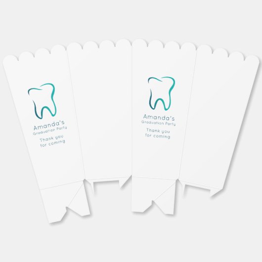 Tandheelkundige tandheelkunde medisch Afbeelding A Bedankdoosjes (Ongevouwen)
