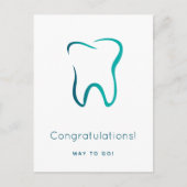 Tandheelkundige tandheelkunde medisch Afbeelding A Briefkaart (Voorkant)