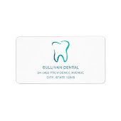 Tandheelkundige tandheelkunde medisch Afbeelding a Etiket (Voorkant)