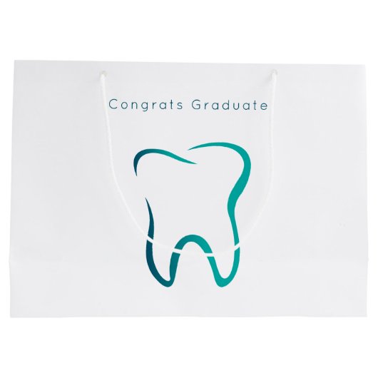 Tandheelkundige tandheelkunde medisch Afbeelding A Groot Cadeauzakje (Achterkant)