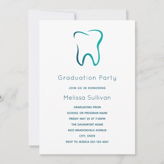 Tandheelkundige tandheelkunde medisch Afbeelding A Kaart (Voorkant)