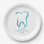 Tandheelkundige tandheelkunde medisch Afbeelding A Papieren Bordje (Voorkant)