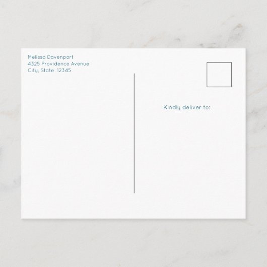 Tandheelkundige tandheelkunde medisch Afbeelding A Uitnodiging Briefkaart (Achterkant)