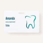 Tandheelkundige tandheelkunde medisch Afbeelding Badge (Voorkant)