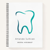 Tandheelkundige tandheelkunde medisch Afbeelding Notitieboek (Voorkant)