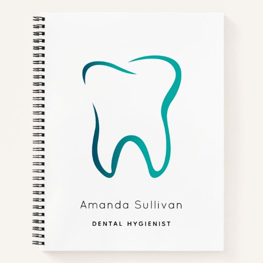 Tandheelkundige tandheelkunde medisch Afbeelding Notitieboek (Voorkant)