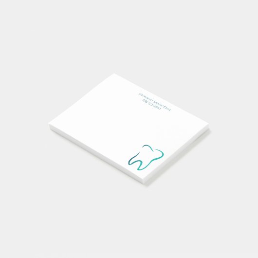 Tandheelkundige tandheelkunde medisch Afbeelding Post-it® Notes (Schuin)