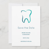 Tandheelkundige tandheelkunde medisch Afbeelding Save The Date (Voorkant)