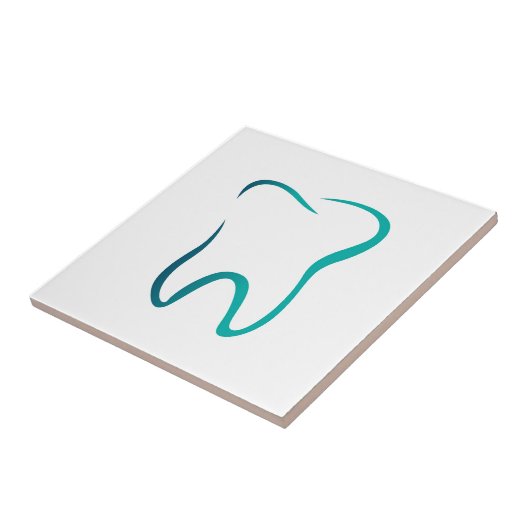 Tandheelkundige tandheelkunde medisch Afbeelding Tegeltje (Zijkant)