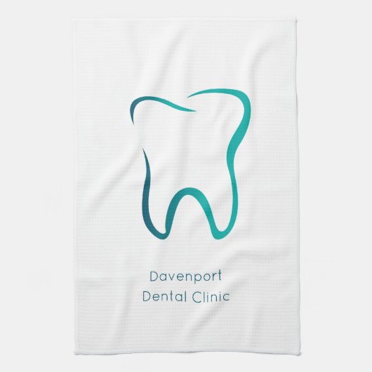 Tandheelkundige tandheelkunde medisch Afbeelding Theedoek (Verticaal)