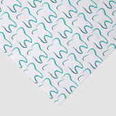 Tandheelkundige tandheelkunde medisch patroon tissuepapier (Detail)