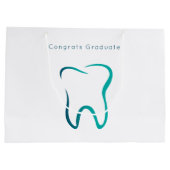 Tandheelkundige Tandheelkunde Medische Afbeelding Groot Cadeauzakje (Achterkant)