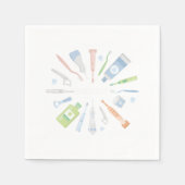 Tandheelkundige tandheelkunde Tandarts Teeth Hygie Servet (Voorkant)