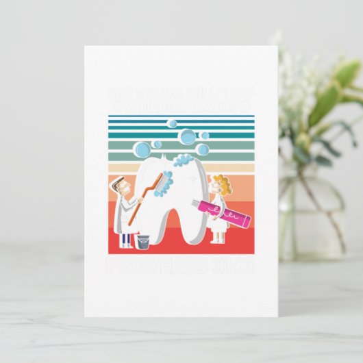 Tandheelkundige tandheelkunde tandheelkundige tand kaart (Staand voorkant)