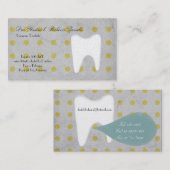 tandheelkundige tandheelkunde Visitekaartje tandhe (Voorkant / Achterkant)