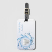 tandheelkundige tandheelkundige deskundige bagagelabel (Voorkant (verticaal))