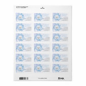 tandheelkundige tandheelkundige deskundige etiket (Full Sheet)