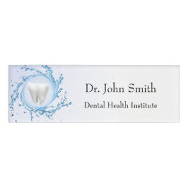 tandheelkundige tandheelkundige deskundige naambadge