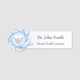 tandheelkundige tandheelkundige deskundige naamplaatje