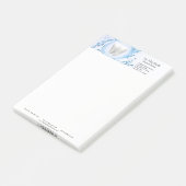 tandheelkundige tandheelkundige deskundige post-it® notes (Schuin)