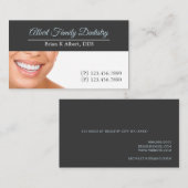 Tandheelkundige tandheelkundige Doctor Smile Busin Visitekaartje (Voorkant / Achterkant)