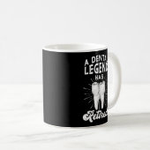 Tandheelkundige tandheelkundige een tandheelkundig koffiemok (Voorkant rechts)