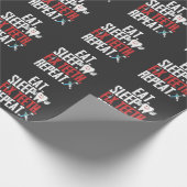 Tandheelkundige tandheelkundige Humor tandheelkund Cadeaupapier (Hoek)