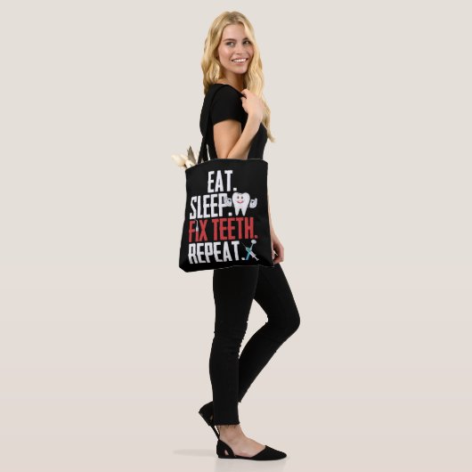 Tandheelkundige tandheelkundige Humor tandheelkund Tote Bag (Op model)